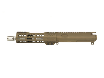 Milspec AR15 Pistol Upper Receiver Finished in Burnt Bronze Cerakote