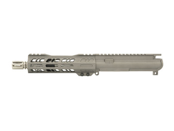 Milspec AR15 Pistol Upper Receiver Finished in Tungsten Gray Cerakote (7.62x35)