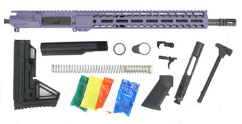 Ghost Firearms 16" 9mm Rifle Kit in Tactical Grape
