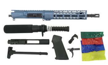 Blue Titanium Ghost Firearms AR47 Pistol Build Kit