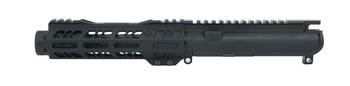 AR9 Flash Can Upper Receiver with Dimpled Flash Can - Black Anodized