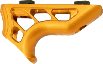 TIMBER CREEK KEYMOD ENFORCER MINI ANGLED FOREGRIP - ORANGE