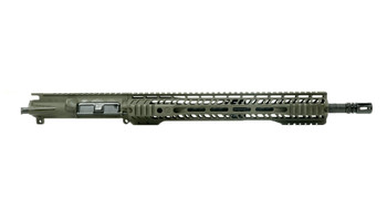 Grid Defense 16" 5.56 Quad Rail Upper Receiver - Magpul OD Green