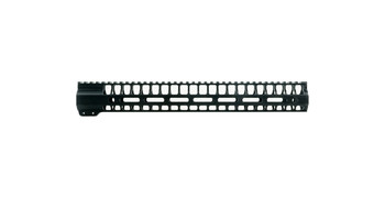 ALWAYS ARMED 15" BX SERIES M-LOK HAND GUARD - BLACK ANODIZED