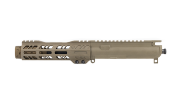 Flat Dark Earth Grid Defense 9mm Pistol Upper Receiver