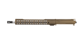 AR9 Burnt Bronze 16" 9x19 Upper Receiver by Grid Defense