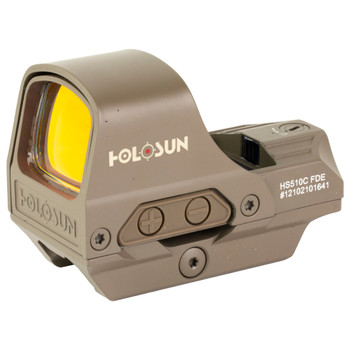 Holosun H510C Reflex Sight - FDE | 65 MOA Circle | 2 MOA Red Dot