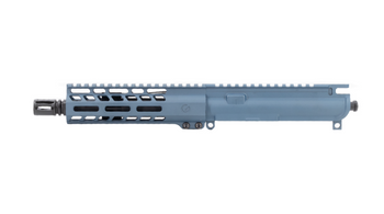 .300 Blackout Upper Receiver with 7.5" 1:8 Twist Barrel in Blue Titanium