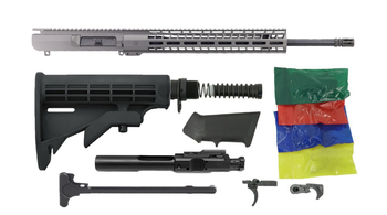 Ghost 20" .308 Winchester Billet Rifle Kit - Tungsten Gray