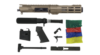 ALWAYS ARMED 5.5" 9MM OCTO SERIES FLASH CAN PISTOL KIT - FDE