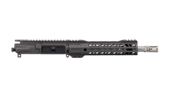 Grid Defense Stainless Steel 10.5" .223 Wylde Upper Receiver - Tungsten Gray