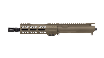 Get this upper receiver in tan cerakote for your next AR-22 build