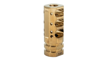 Andro Corp Gold Triple Port Muzzle Brake - 5/8x24