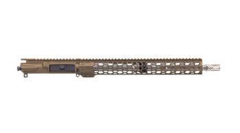 Grid Defense HEX Stainless Steel 16" .223 Wylde Upper Receiver - Burnt Bronze