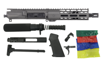 7.5" 300BLK build Kit with upper in Tungsten Gray by Ghost Firearms