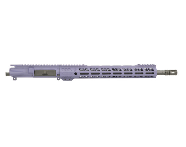 Grid Defense AR15 16" 5.56 Upper Receiver in Tactical Grape Cerakote
