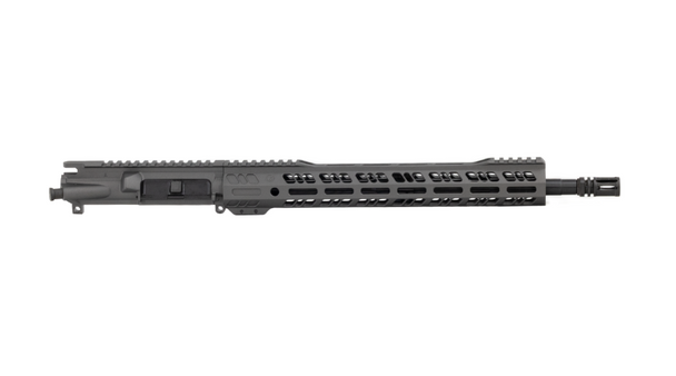 AR15 16" 5.56/.223 Upper Receiver in Tungsten Gray by Grid Defense