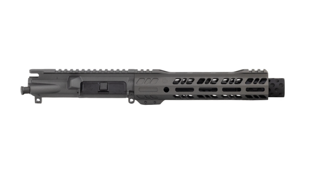 AR9 Tungsten Gray 7.5" 9mm Upper Receiver by Grid Defense