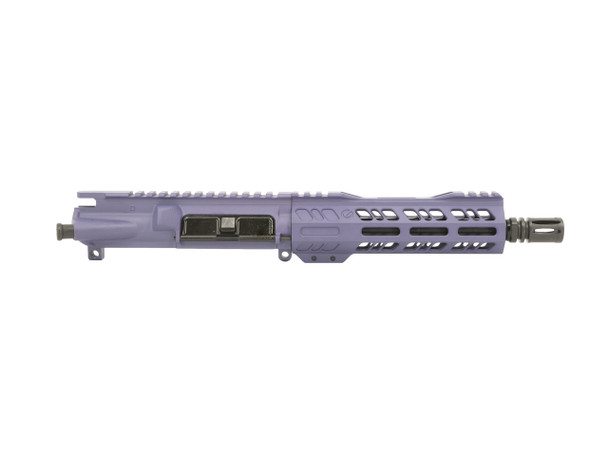 Grid Defense Purple 9mm Upper Receiver with 7" MLOK Rail