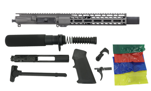 Ghost Firearms Build Kit with 300 AAC Upper Receiver in Tungsten Gray Cerakote