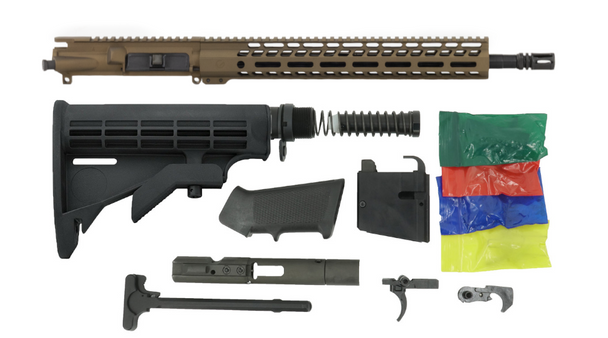 Ghost Firearms 16" 9mm Rifle Kit - Burnt Bronze