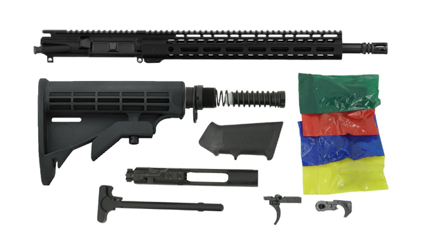 Ghost Firearms  16" 7.62x39 With 14" M-LOK Rail Rifle Kit - BLACK