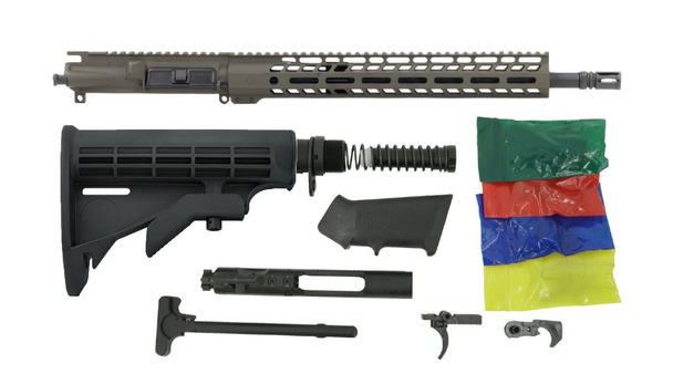 Ghost Firearms 16" 7.62X39 WITH 14" M-LOK Rail Rifle Kit - OD GREEN