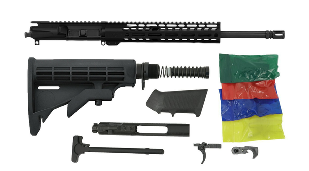 Ghost Firearms Vital 16" 7.62x39 Rifle Build Kit - Black Anodized