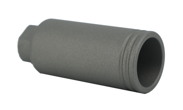 GHOST FIREARMS 1/2X28 FLASH CAN - TUNGSTEN GRAY