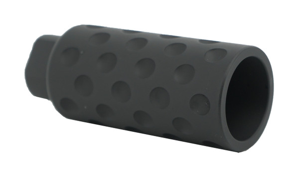 GRID DEFENSE 5/8x24 DIMPLED FLASH CAN - BLACK 

