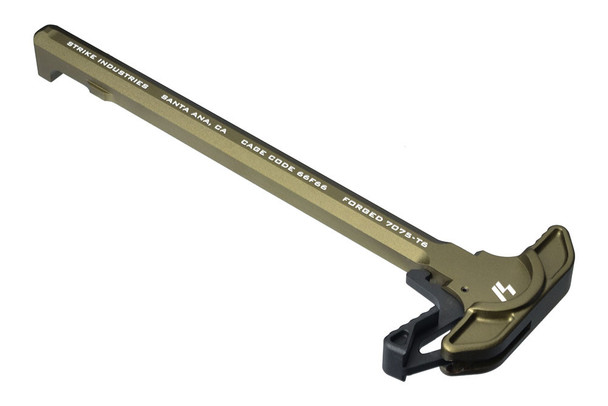 STRIKE INDUSTRIES CHARGING HANDLE WITH EXTENDED LATCH - FDE