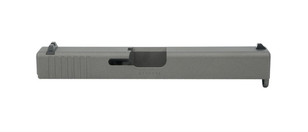 Tungsten Gray Glock 19 Slide with Factory Sights 