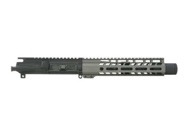 GHOST FIREARMS 7.5" 5.56 FLASH CAN UPPER RECEIVER WITH TUNGSTEN GRAY 9" RAIL