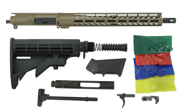 ALWAYS ARMED 16" 5.56 NATO RIFLE KIT - MAGPUL FDE