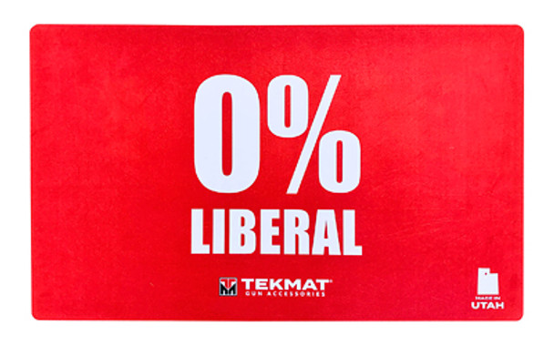 TEKMAT DOOR MAT - ZERO PERCENT LIBERAL 25"x42"