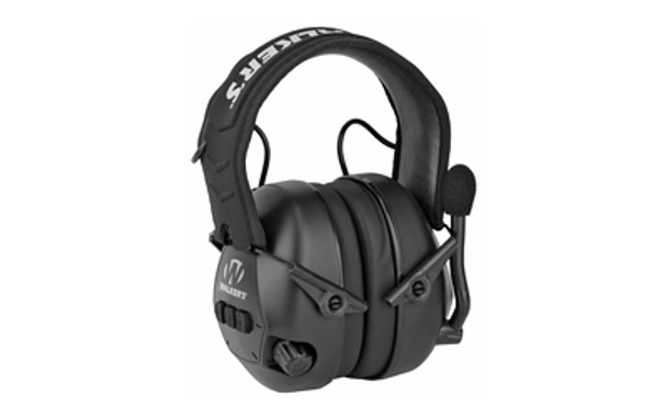 Walker's Bluetooth Passive Ear Muffs with Boom Mic - Black 
