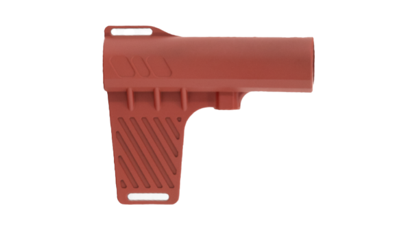 Grid Defense Pistol Stabilizing Fin - Smith & Wesson Red
