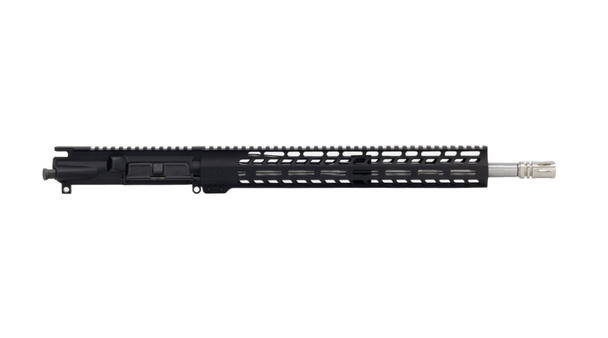 GHOST 16" 5.56 NATO STAINLESS STEEL UPPER RECEIVER - BLACK