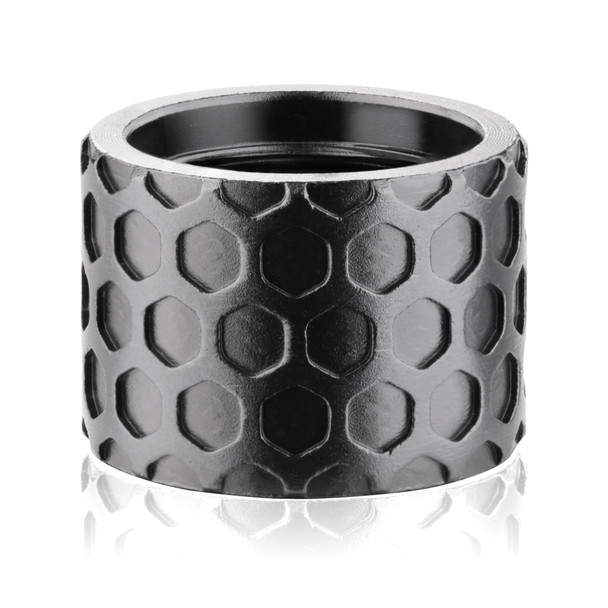 Backup Tactical Honeycomb 1/2x28 Barrel Thread Protector - Black