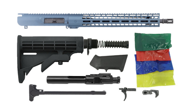 Ghost 16" .308 Winchester Billet Rifle Kit - Blue Titanium