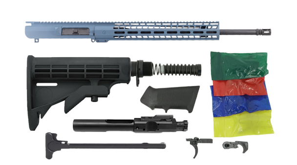 Ghost 20" .308 Winchester Billet Rifle Kit - Blue Titanium