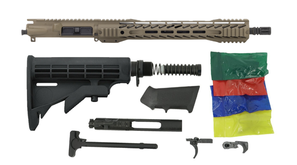 Shop this Always Armed rifle kit to start your next AR-15 5.56 build. With a Mid Length upper and quad rail for any attachments you may need