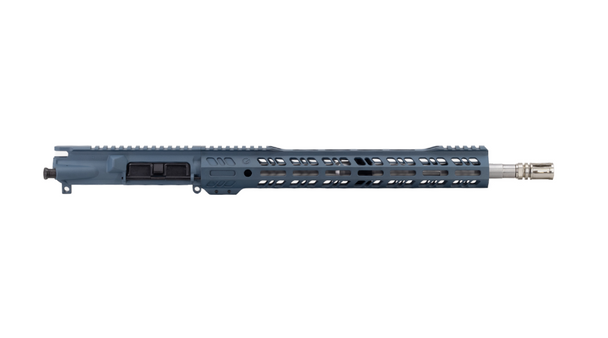 Grid Defense Stainless Steel 16" .223 Wylde Upper Receiver - Blue Titanium