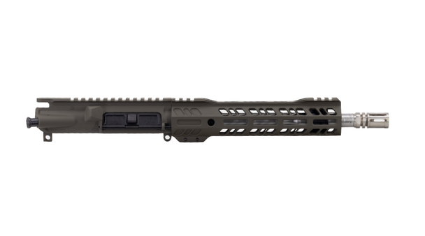 Grid Defense Stainless Steel 10.5" .223 Wylde Upper Receiver - OD Green
