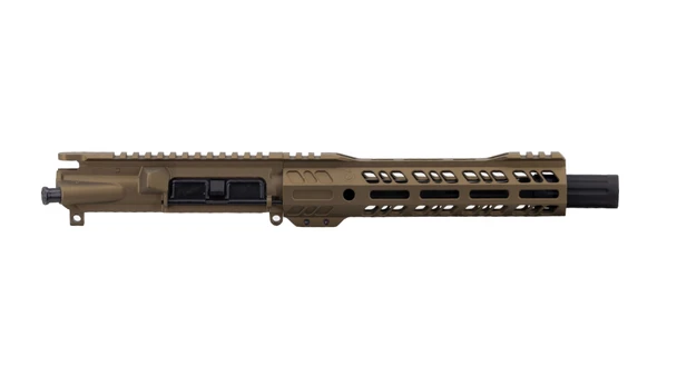 Grid Defense 9" .22LR Flash Can Upper Receiver - Burnt Bronze