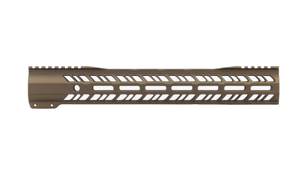 Grid Defense 15" AR-10 Handguard - Burnt Bronze