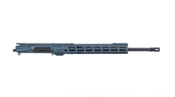 Grid Defense 20" 350 Legend Upper Receiver - Blue Titanium