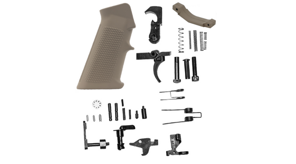 Grid Defense Mil-Spec Lower Parts Kit - FDE 