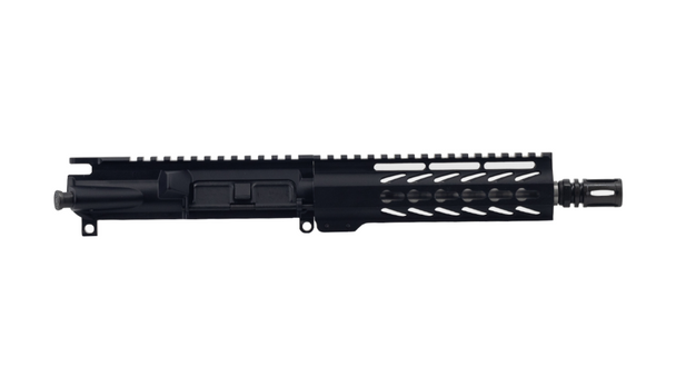 ALWAYS ARMED 7.5" STAINLESS STEEL 9MM KEYMOD UPPER RECEIVER - BLACK