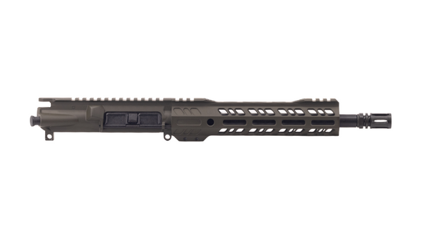 GRID DEFENSE 10.5" 9MM UPPER RECEIVER - OD GREEN